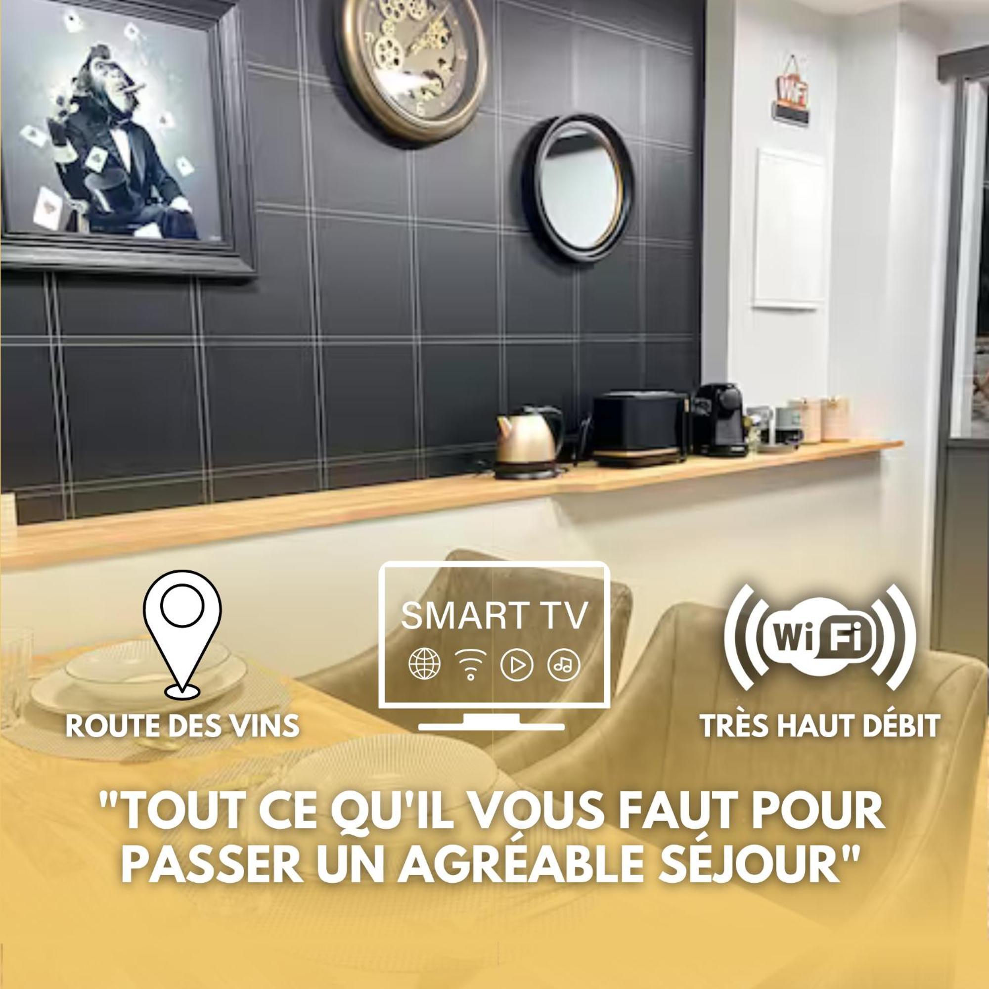 ✧ La Suite ✧ Studio De Charme Route Des Vins Кинцхайм Экстерьер фото